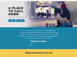 Going Home Foundation Website