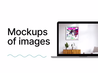 Images mockups - artists' collective