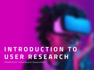 User Research on the gaming industry