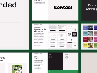Flowcode - Brand Guidelines, Product & UI/UX Design