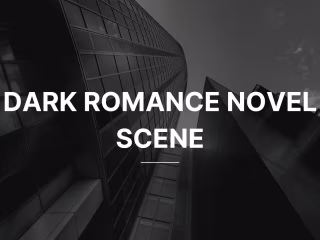 Dark Romance Novel Scene