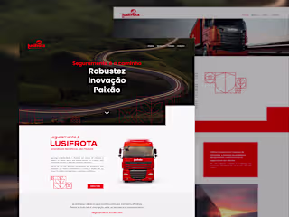Lusifrota - Desenvolvimento Webflow