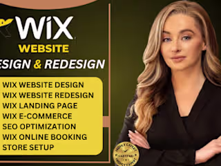 I will wix website design wix website redesign, redesign wix we…