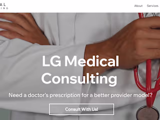 Wix Studio Medical Consultant