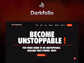 Darkfolio: Sleek, Responsive, and User-Centric Portfolio