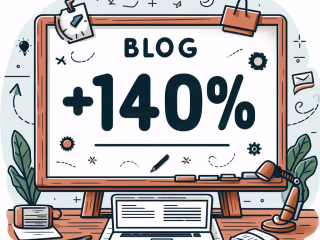 Blog Traffic Amplification: 70% Growth in Nine Months