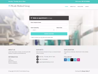 Medical, clinic Portfolio & Appointment System