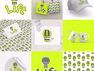 Logo design for brand named Lift