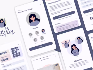 Mental Health App Design