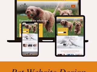 Pet Website Design