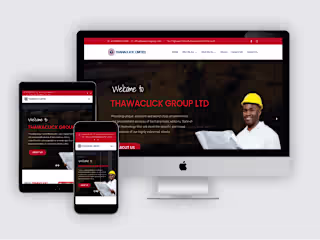 Website Design and SEO for Thawaclick Group