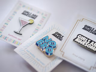 Empowering Pins, Dynamic Backing: A Creative Journey with GAA