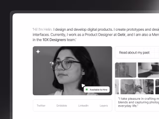 Hoi - Portfolio/CV Template