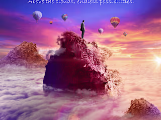 Above the clouds Poster:: Behance