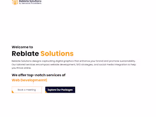 Fully Customized Company's Website