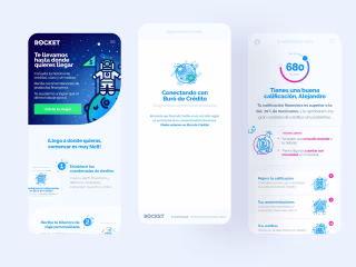 New onboarding flow for Fintech app