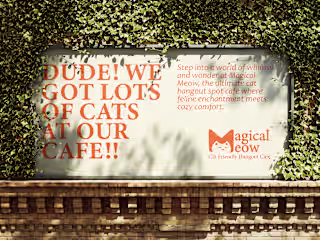 Logo and Branding | Cat Cafe | Magical Meow :: Behance