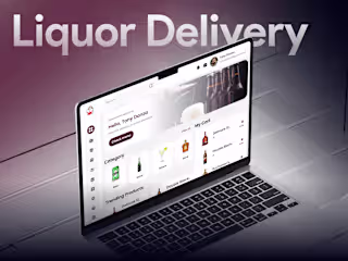 🍷Liquor Delivery Admin Dashboard🍷