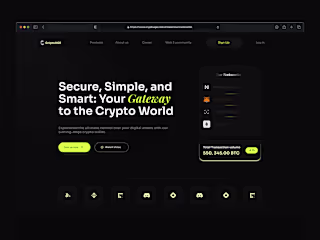 Criptoage Framer Website Development