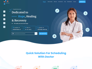 Designed another Medical Webite 