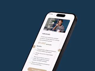 SAIBPP Website Design