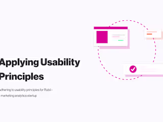 Applying Usability Principles