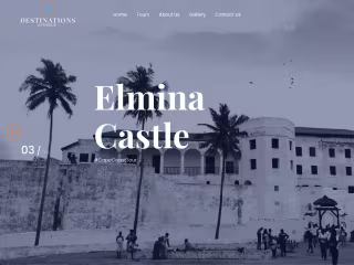 Custom-Developed Responsive Website for Destinations Afrique