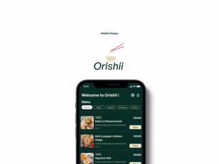 QR Code Menu - Mobile Design