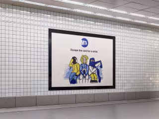 Mock MTA Advertisement