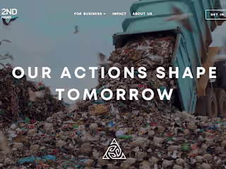2ndHandBiz – Sustainable Business Website for a Circular Economy