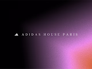 Brand identity for the adidas house Paris