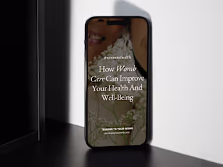 Tending To Your Womb | Pinterest Management & eBook Design 