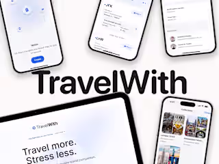 TravelWith | iOS App Design