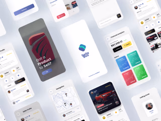 SellaBox - A Buy & Sell Marketplace Mobile App - UI UX Design