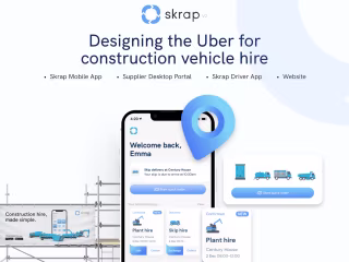 Product Design: UI/UX for Waste Management App, Skrap