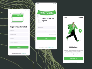 
Task/ B2B Delivery app