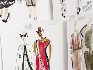"Unveiling Elegance: A Journey Through the Canvas of Fashion"