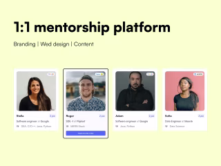Boldd - Mentorship platform
