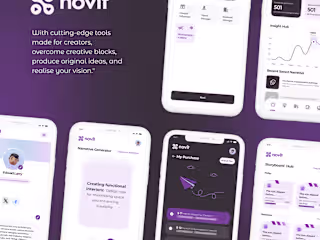 Novlty App | AI assistant for creators 