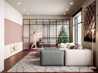 3D Render | Full apartment on mountains :: Behance