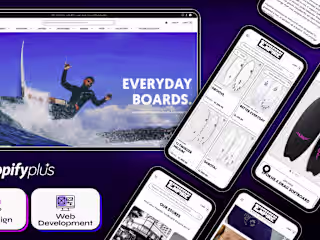 Surf Board Empire Shopify Plus UX