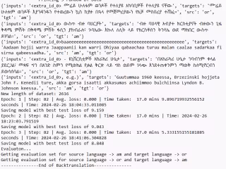 Multilingual Machine Translation