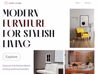 Furniture Company Website