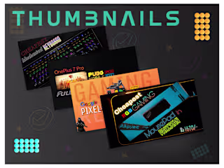 Thumbnails For YOUTUBE