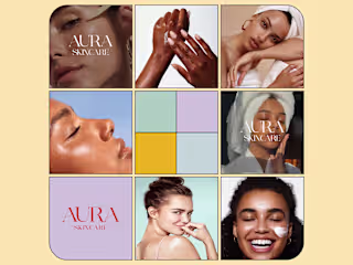 Aura - Brand Identity Design / Brand Design / Graphic Design