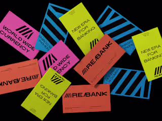 Rebank - NEW ERA FOR BANKING - Branding/UI design