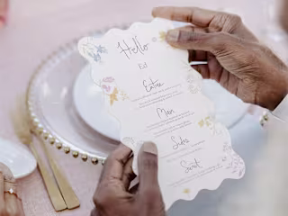 A + J Wedding Stationery Suite