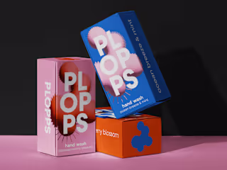 Plopps tablets Brand design