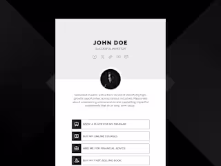 LinkNest — Bio Link Website Framer Template