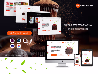 Cake Order Website (UX Case Study) on Behance